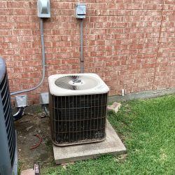 existing condenser landscape front